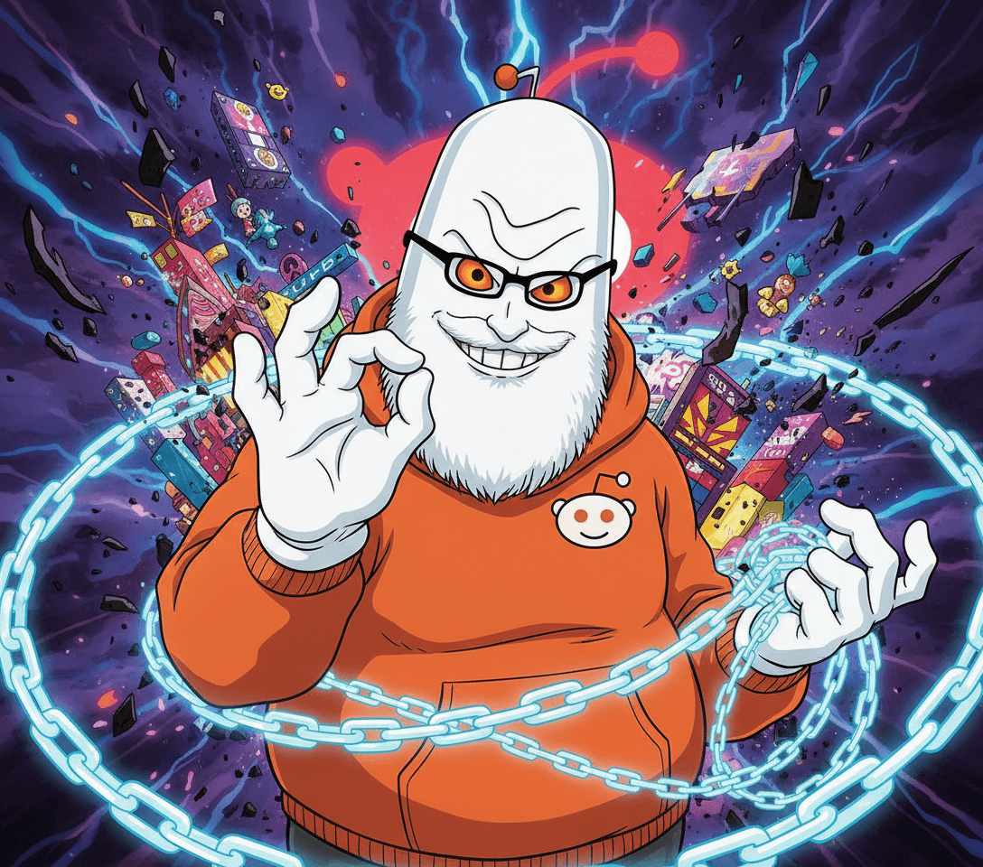 Epic Reddit Mod card - anime theme