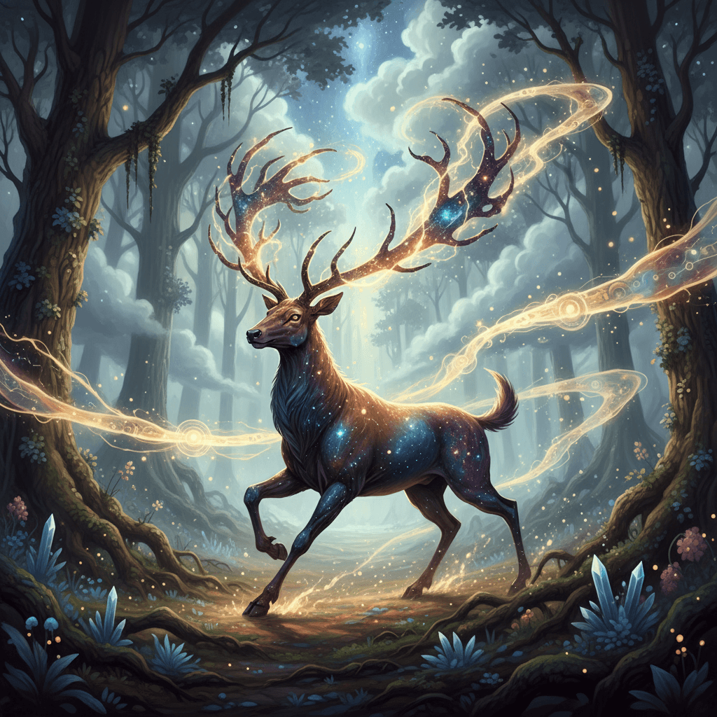 Rare Darragh card - fantasy theme