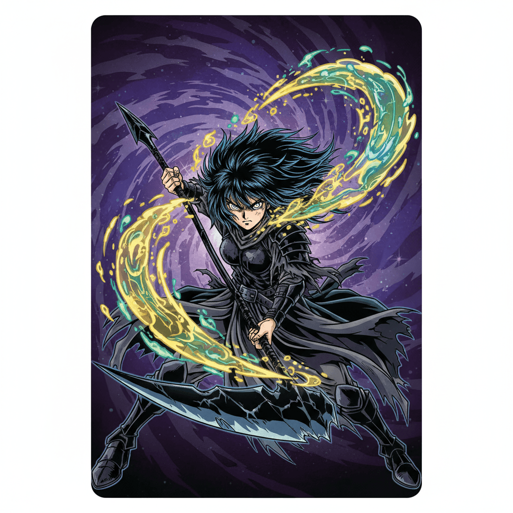 Legendary Life hater card - anime theme