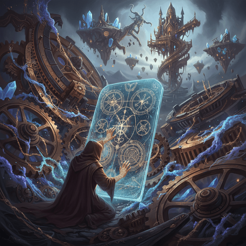 Rare Symantic Casting card - fantasy theme