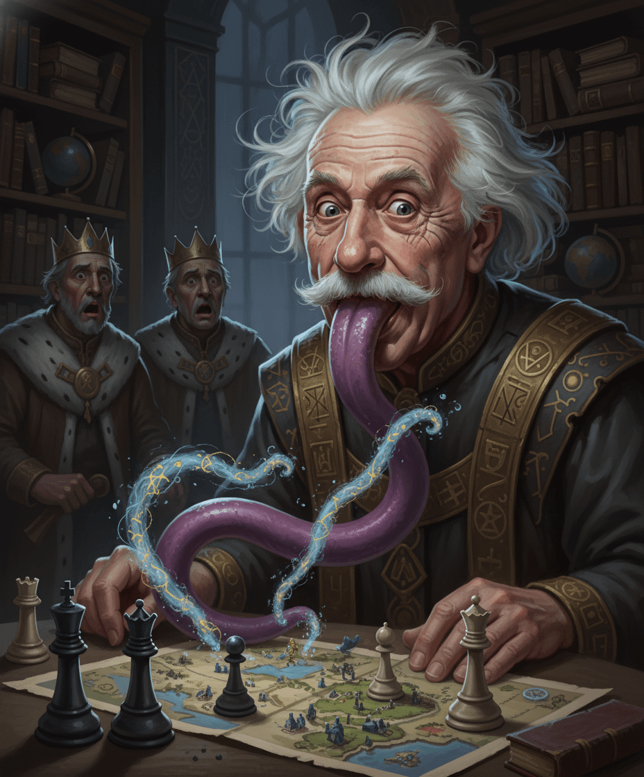 Epic PROFESSIONAL EATER card - fantasy theme