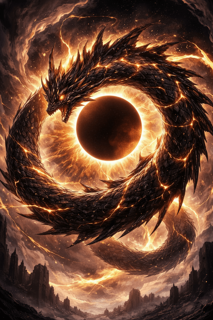 Rare Ecliptitan card - fantasy theme