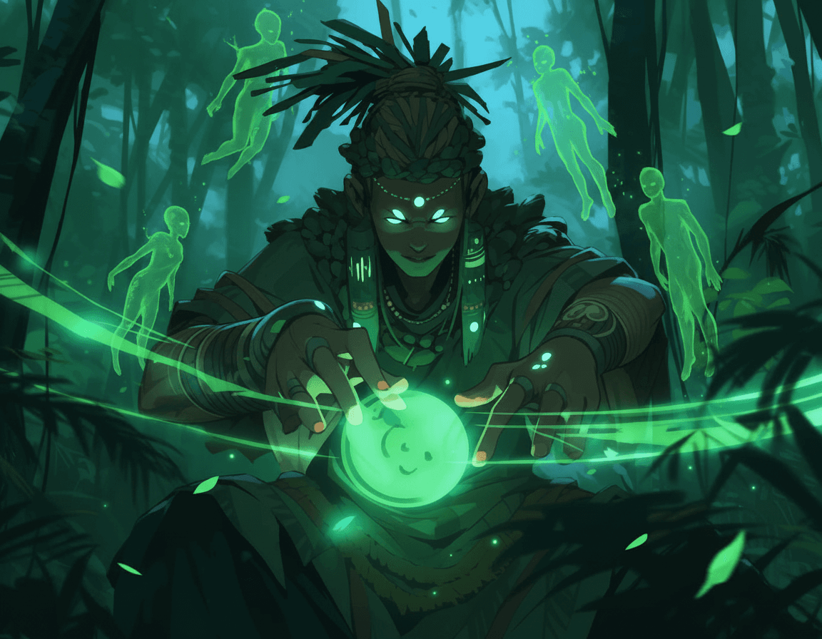 Rare Nirmata card - fantasy theme