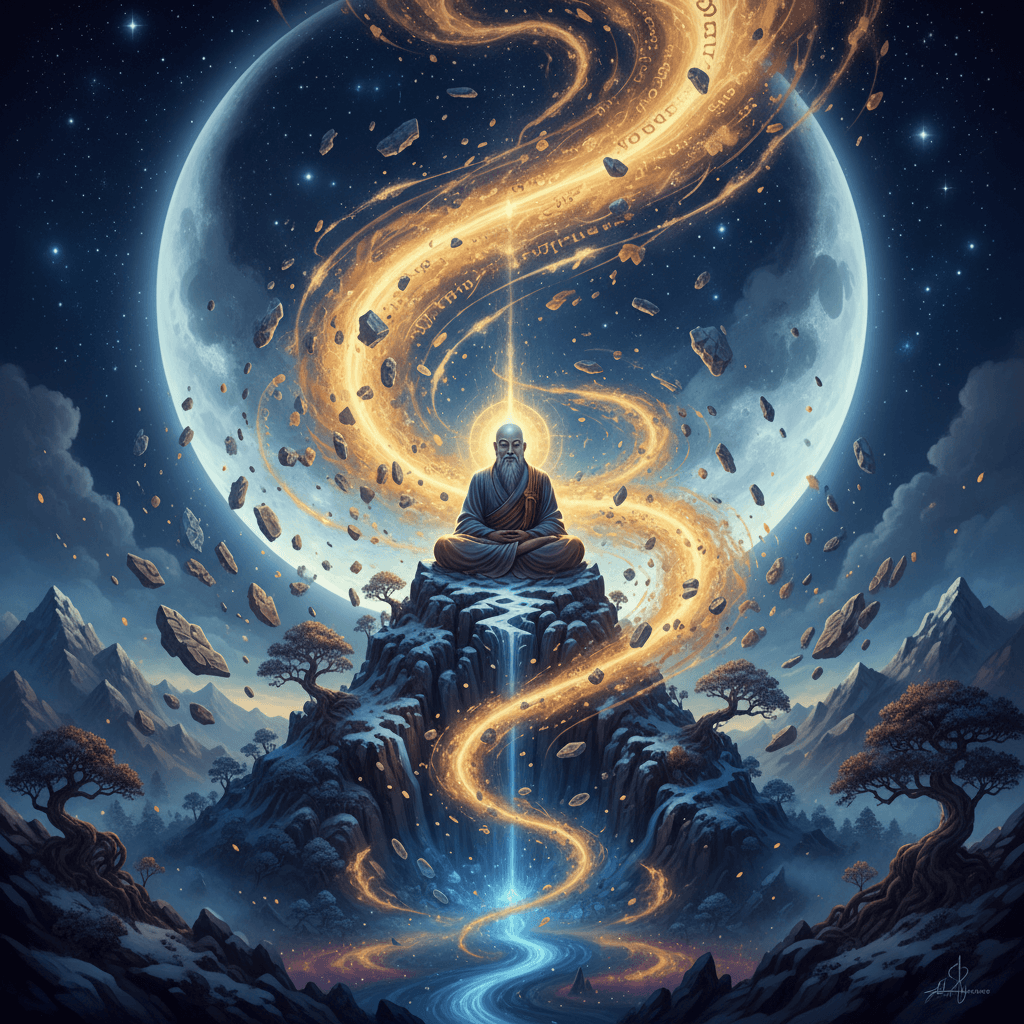 Common buddhapower card - fantasy theme