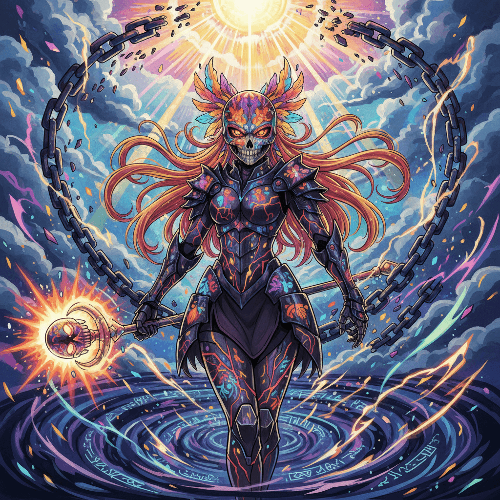 Rare Calavera card - anime theme