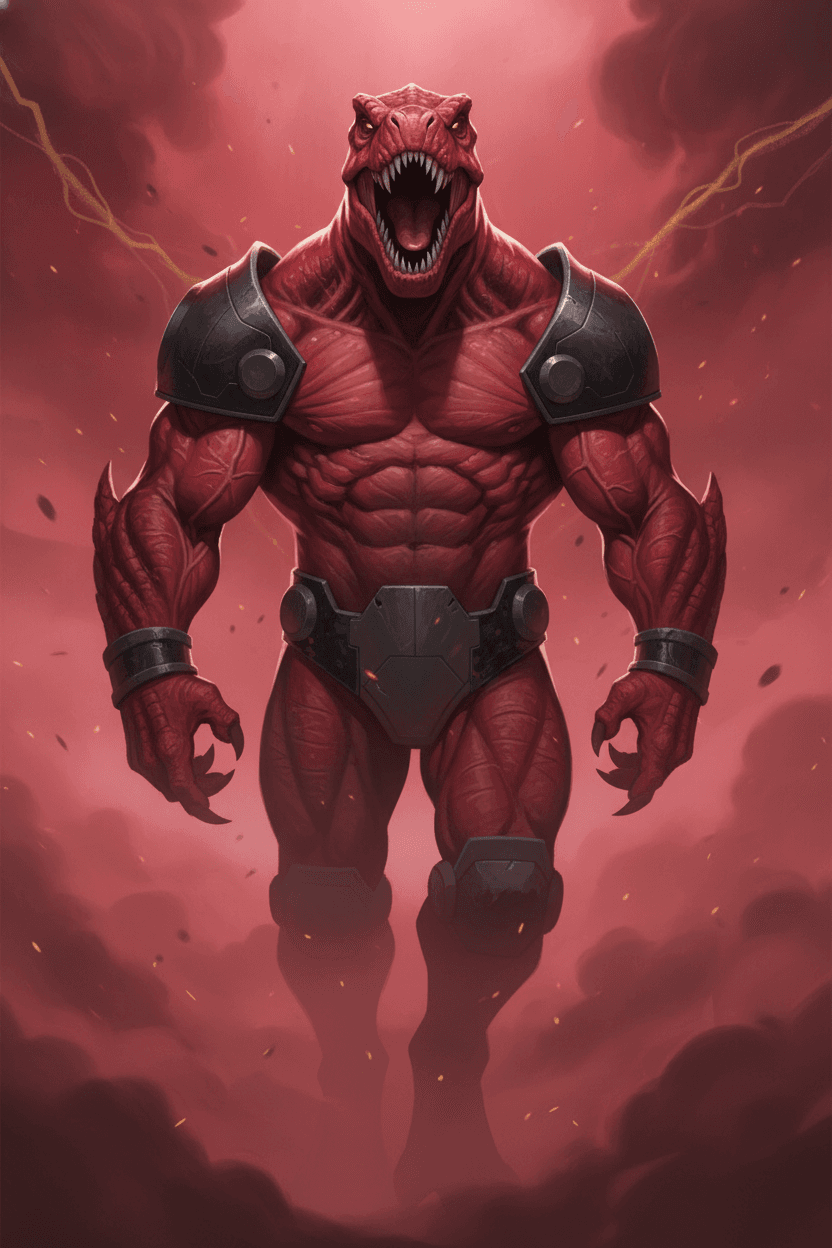 Rare Dinosaurus card - fantasy theme