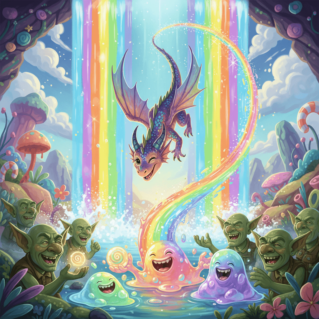 Rare Drakon card - whimsy theme