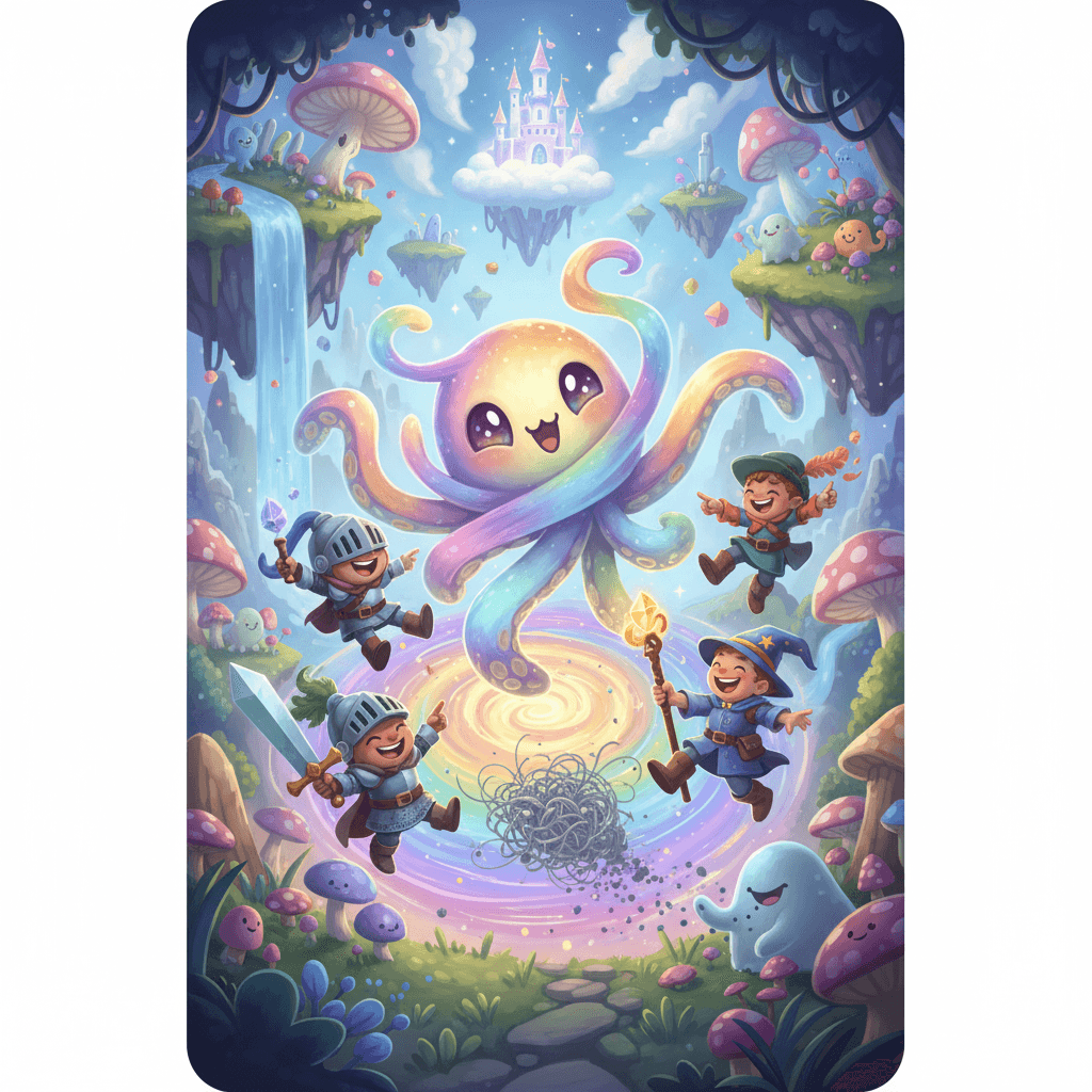 Rare the strangler card - whimsy theme