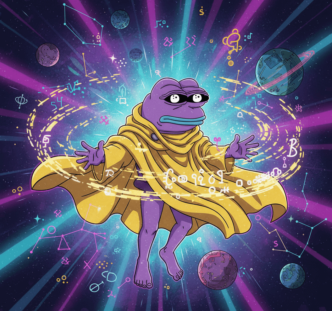 Epic RARE PEPE card - anime theme