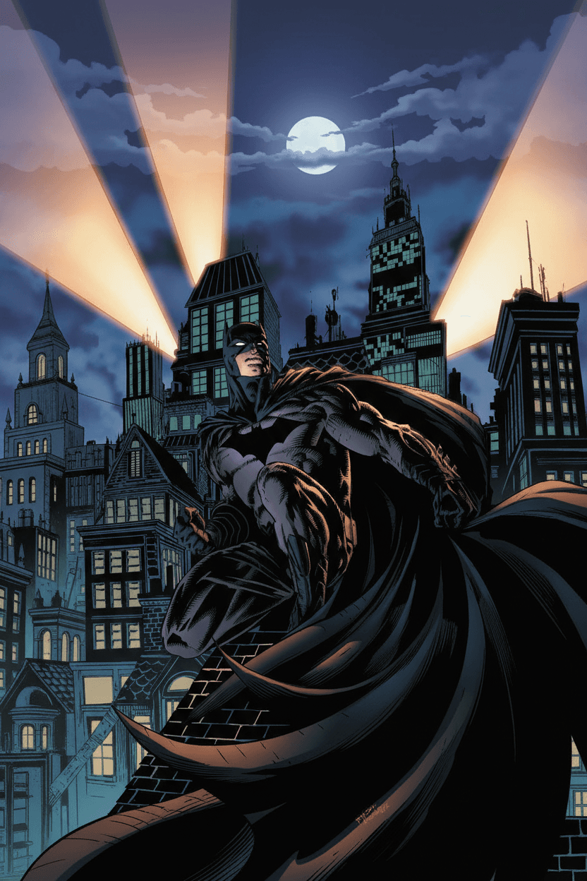 Rare THE DARK KNIGHT card - anime theme