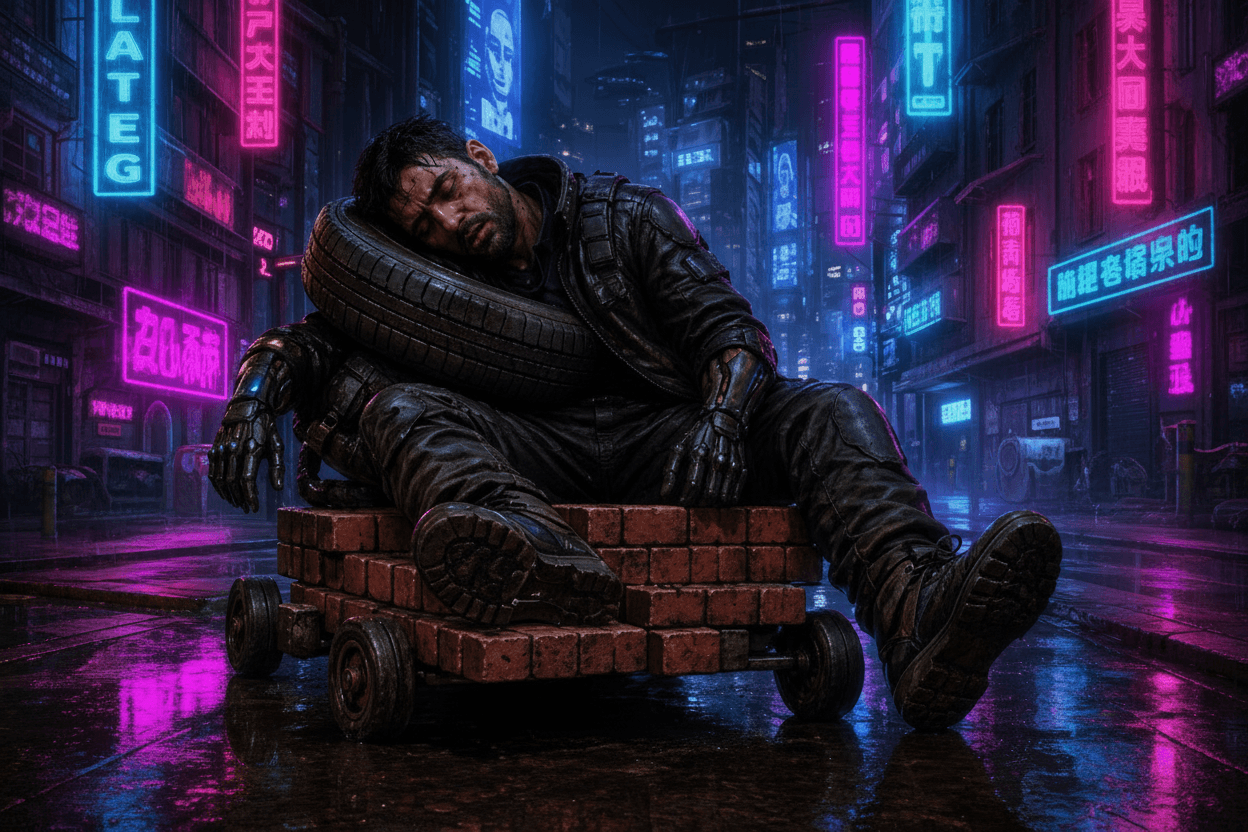 Epic Maxim tireloss card - cyber theme