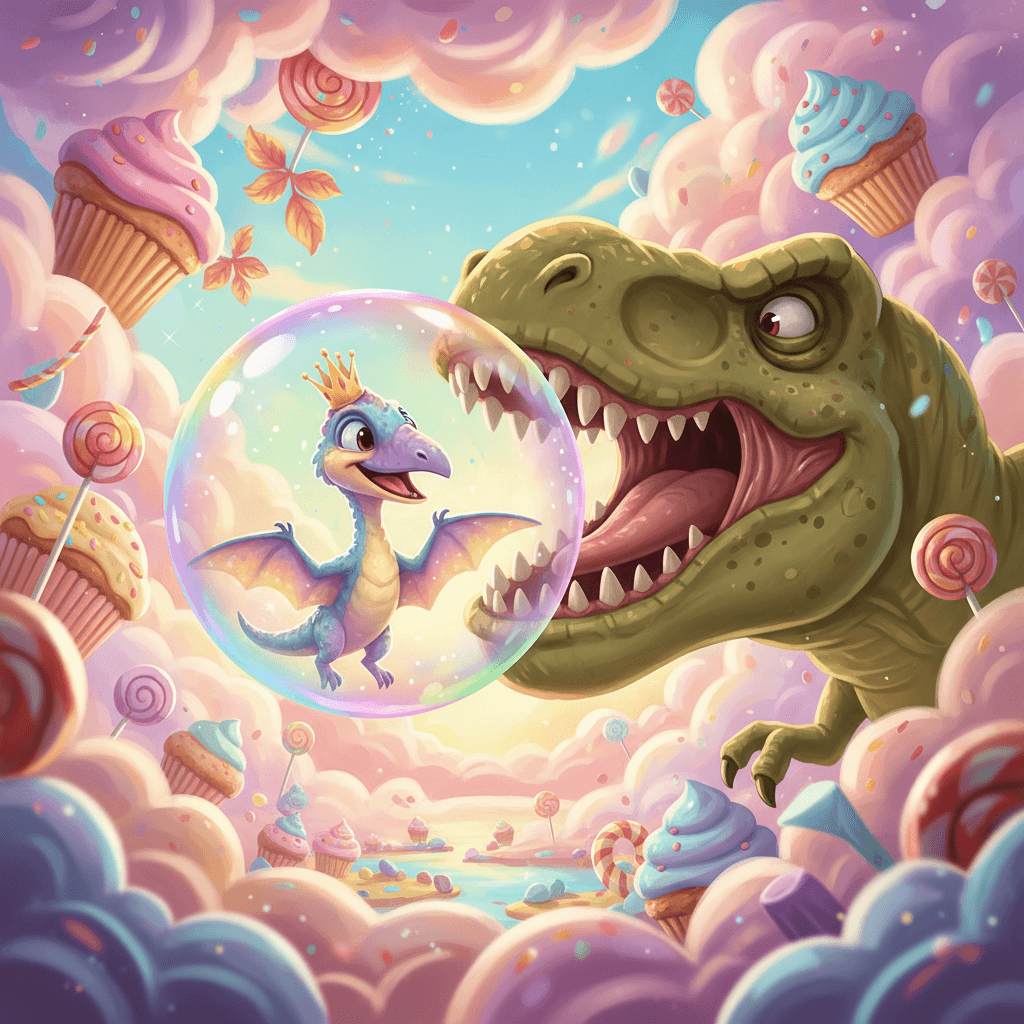Rare pterodactyl card - whimsy theme