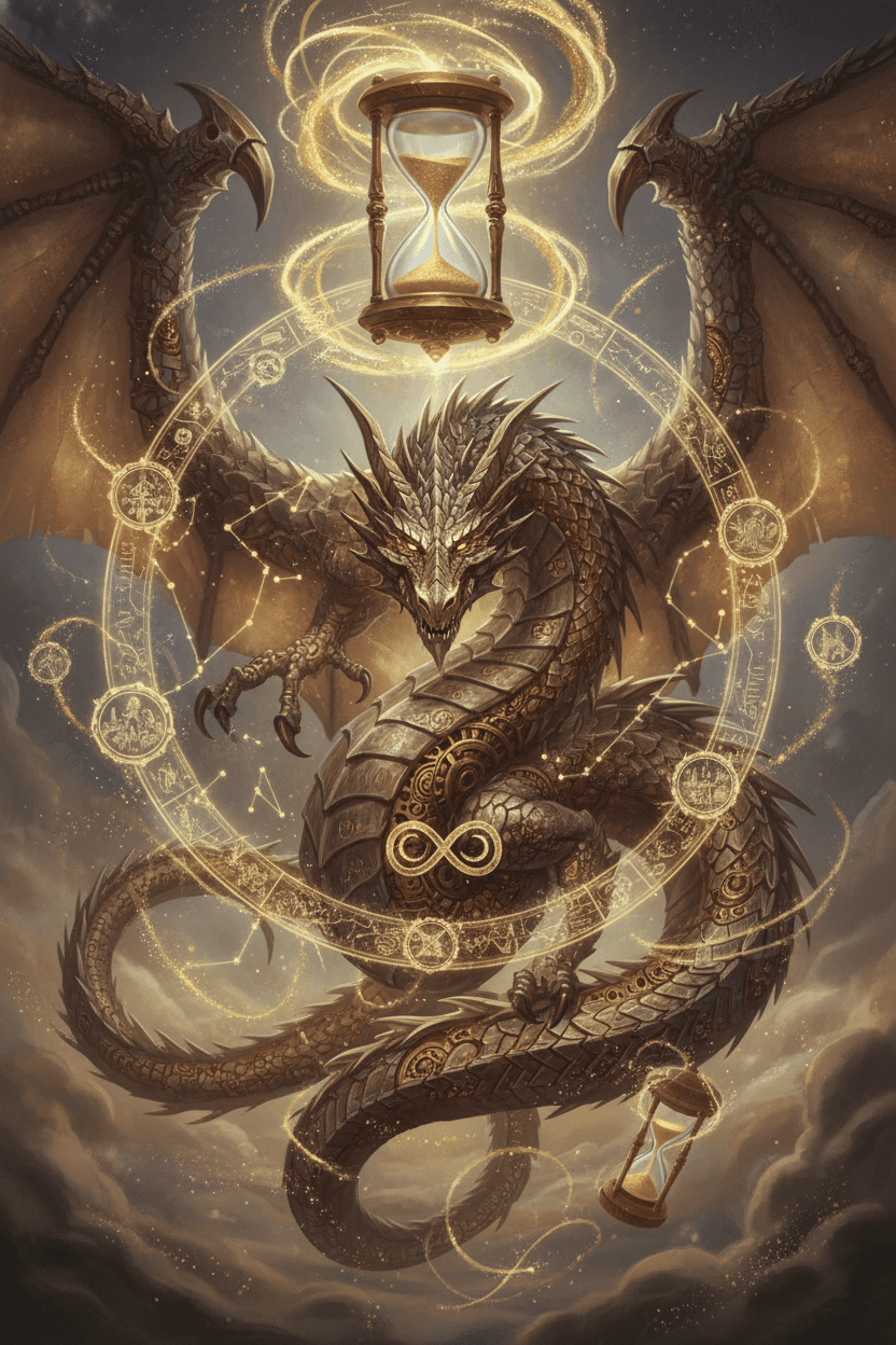 Epic Nozdormu card - fantasy theme