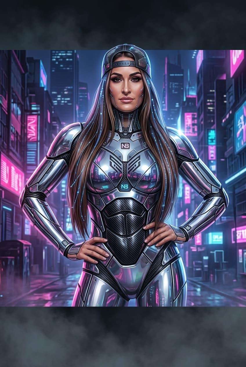 Rare NB card - cyber theme